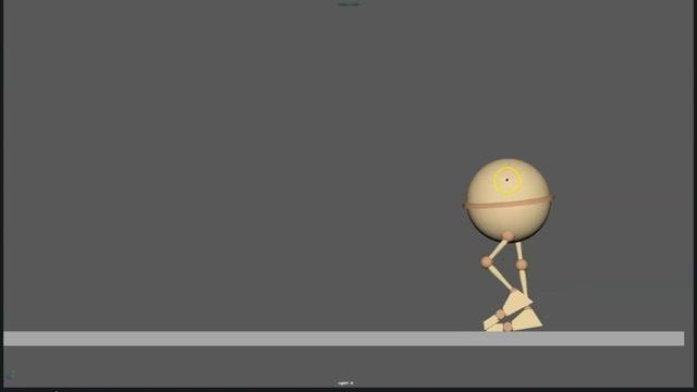 Animation walk cycle by Kulenga (Feedback) смотреть онлайн