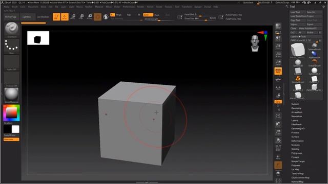 Bài 5. Cách Thức Hoạt Động Của Camera Trong Zbrush || Zbrush cơ bản смотреть онлайн