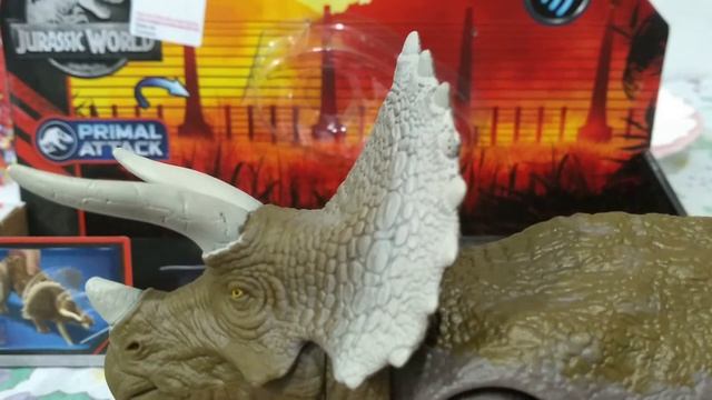 Mattel "Sound Strike" Primal Attack Triceratops muito detalhado смотреть онлайн