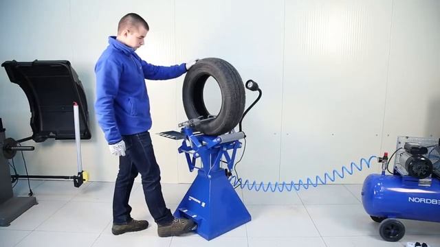 Пневматический напольный борторасширитель NORDBERG D2P смотреть онлайн