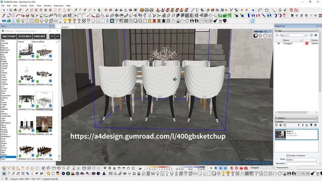 Guide to using the SKETCHUP LIBRARY MANAGER plugin смотреть онлайн