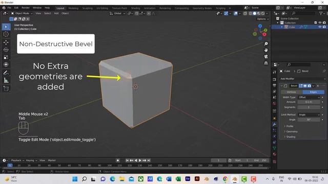 What is Bevel Modifier in Blender 3.0? | Blender Tutorial Series смотреть онлайн
