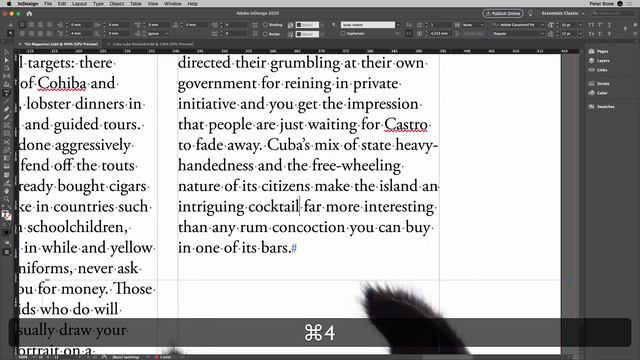 Adobe Indesign CC tips and tricks | The quick way to hide grids and guides in InDesign смотреть онлайн