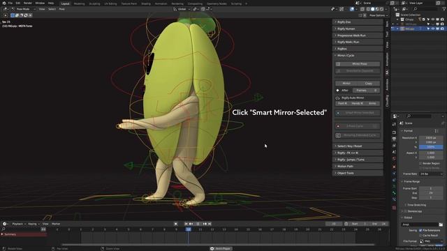 How to make Walk/Run Cycle with any Rig - by using only two tools... (Tutorial) смотреть онлайн
