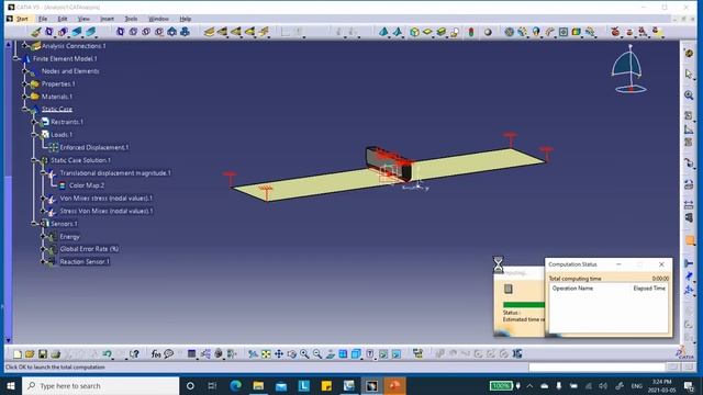 Composites Catia v5-6R2018 "Native" FEA, video 36, Why Need a Gap, Nader G. Zamani смотреть онлайн