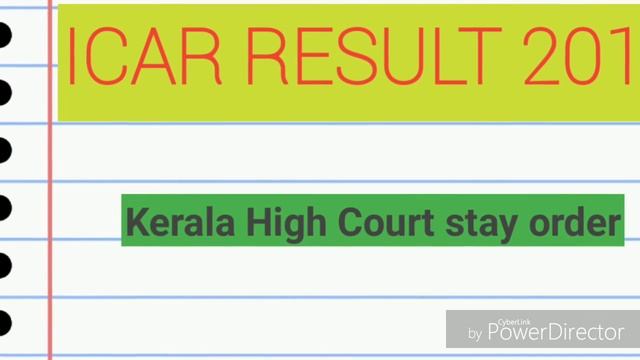 ICAR RE - EXAM RESULT 2018 смотреть онлайн