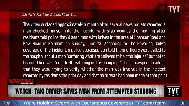 WATCH: Hero Taxi Driver Saves Customer From Being Stabbed To Death смотреть онлайн