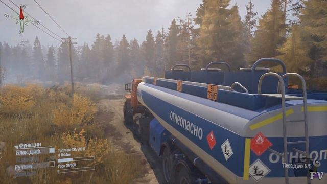 Spintires Mudrunner: Урал-44202/44202-41 [v.24.06.18] смотреть онлайн