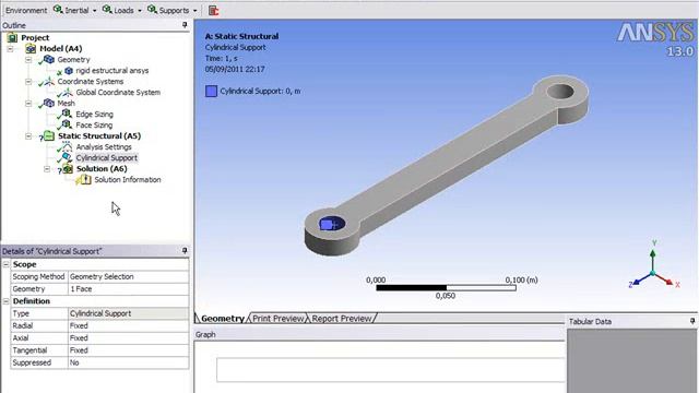 TUTORIAL ANSYS 13.0 COOPER ANALYSYS((...)) смотреть онлайн