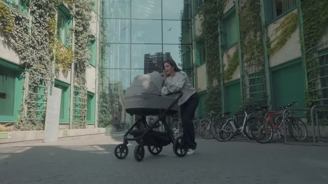 Коляска Espiro Miloo 117 cashmere gray смотреть онлайн