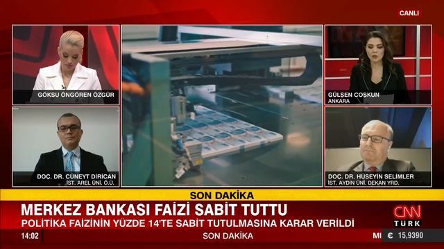 Merkez Bankası kritik faiz kararını açıkladı смотреть онлайн