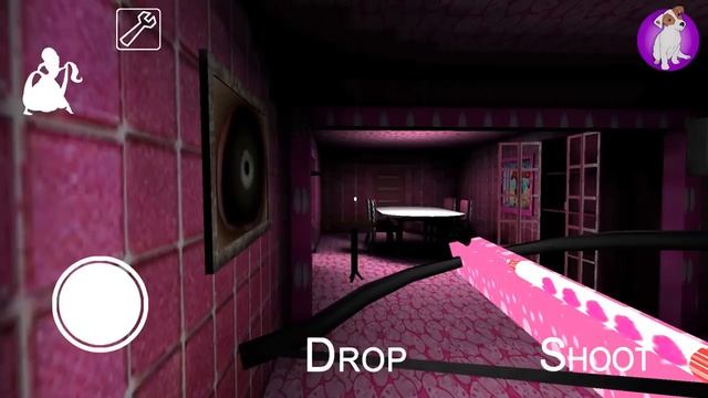 СОБАКА ИГРАЕТ В GRANNY ►МОД ПРИНЦЕССА РАПУНЦЕЛЬ ГРЕННИ ► Dog Playing Princess Rapunzel In Granny