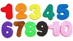 Лепим цифры с Шариковым пластилином | Учимся считать до 20 | Лепка | Обучающее видео для детей