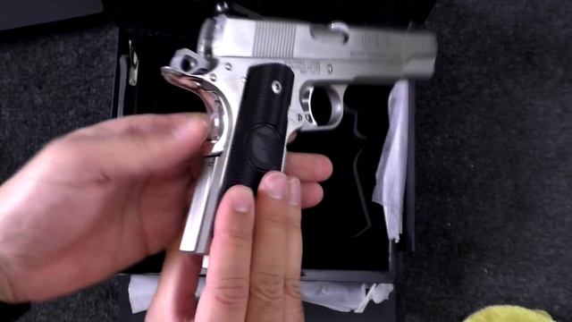 RWA Nighthawk GRP в версии из нержавейки. Страйкбольный пистолет за $1700! !!