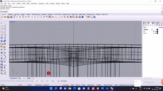 Rhino 5 tutorial ,Tanmaniya pendant || CAD|| #rhinoceros #3D #Rhino_5_Software смотреть онлайн