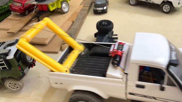 1/16 Lc 80 Tow Truck Recovery Land Rover defender смотреть онлайн