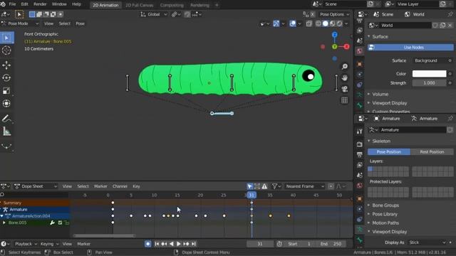 blender 2.81 make character for animation using curve modifier part 3 смотреть онлайн