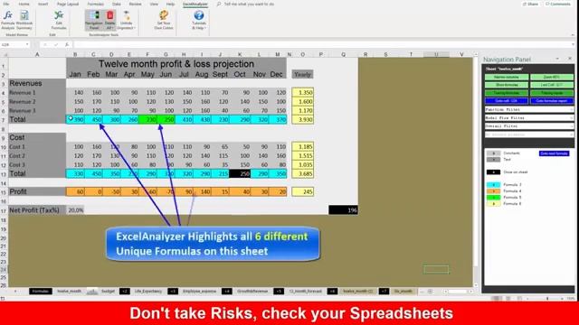 Excel Analyzer Microsoft Excel Audit Software смотреть онлайн