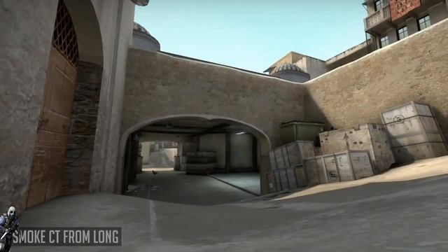 dust2 smoke: from long-doors to CT смотреть онлайн