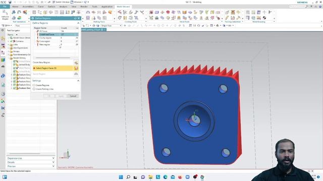 Basic Concepts of Core Cavity Extraction in Using NX | Core Cavity | Siemens NX ||Skyy Skill Academ смотреть онлайн