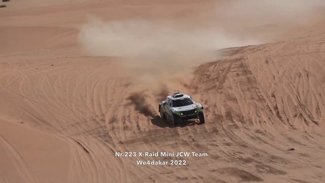 Nr.223 X-Raid Mini JCW Team. Sebastian Halpern & Ronnie Grau, Mini John Cooper Works Buggy. смотреть онлайн