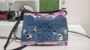 Как сшить сумку из старых джинсов и лоскутов
