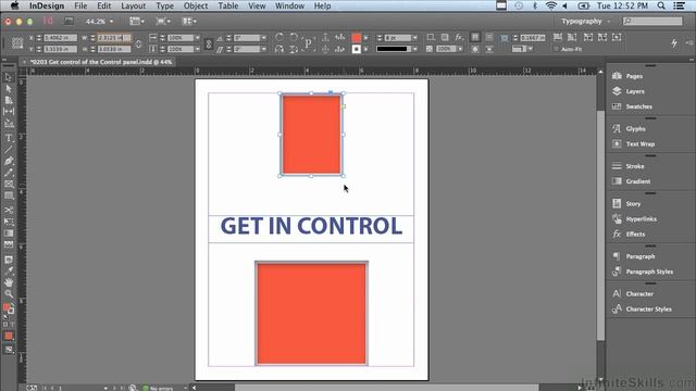 Learn Adobe Indesign CC --5 смотреть онлайн