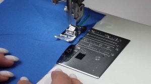 Двойная игла. Как пользоваться. Janome Memory Craft 6700P