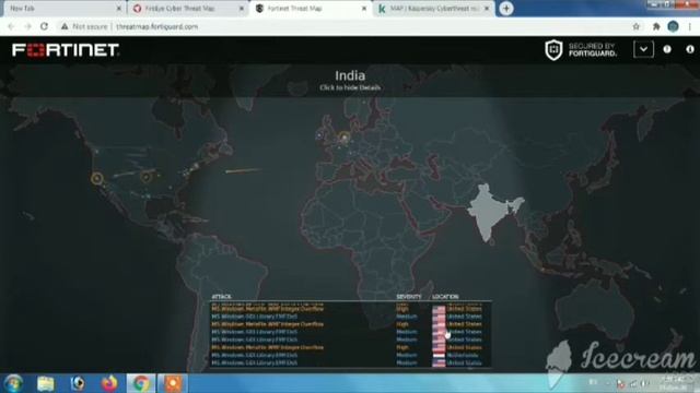 Cyber attack real time map साइबर अटैक रियल टाइम मैप देखे ।। Hacking map ll हैंकिंग मैप ll смотреть онлайн