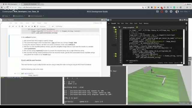 ROS Developers LIVE-Class #23: Using Tensorflow & ROS смотреть онлайн