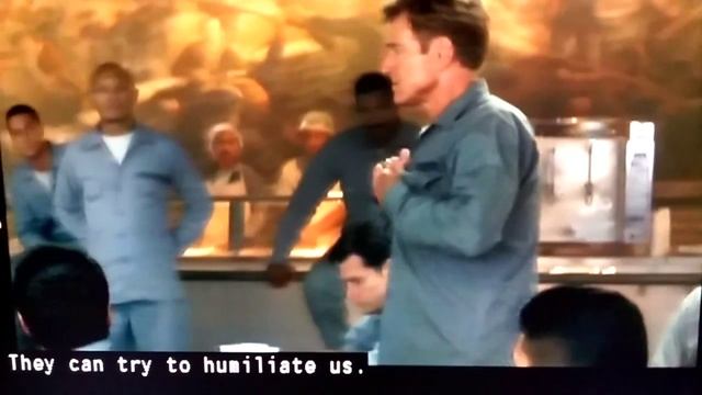 The Last Castle 󾓦 (2001) : Mess Hall Scene/Uniform Code Of Military Justice смотреть онлайн