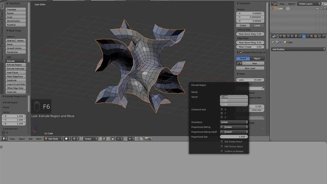 Gyroid Minimal Surface (Blender) смотреть онлайн