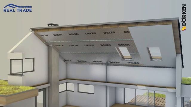 Применение лент и клеев DELTA для крыш смотреть онлайн