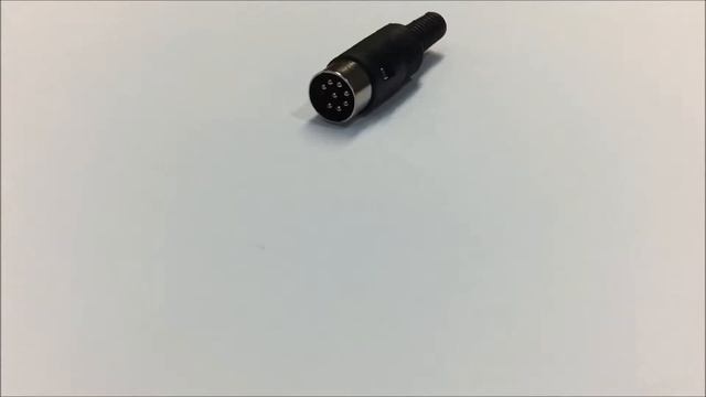 Conector DIN de 8 pines macho Negro distribuido por CABLEPELADO ® смотреть онлайн