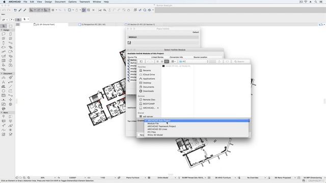 ARCHICAD Teamwork - IFC Hotlinks