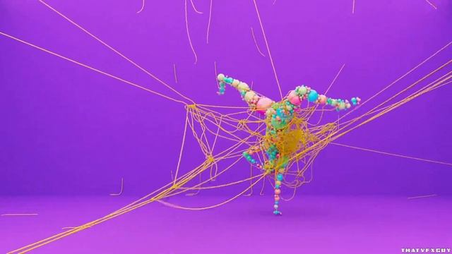 Houdini, 3ds Max & After Effects | Mocap String Dancer смотреть онлайн