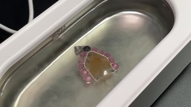 Dirty jewelry wash Ultrasonic cleaning смотреть онлайн