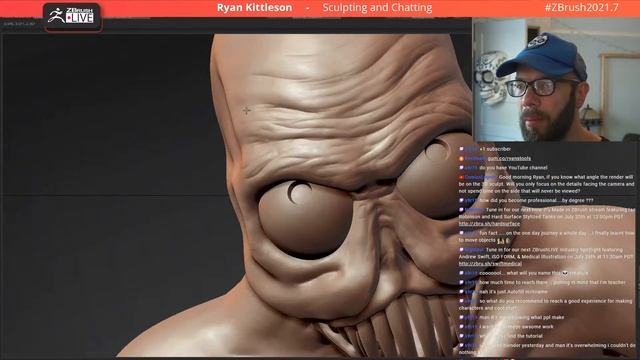 Sculpting Stylized Characters - Shane Olson - ZBrush 2022 смотреть онлайн
