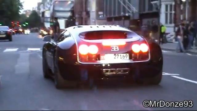 Bugatti Veyron Supersport in London смотреть онлайн