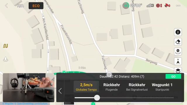 DJI Mini 4pro WayPoints & Offline Karten anlegen Drohnenflug Wegpunkte planen смотреть онлайн