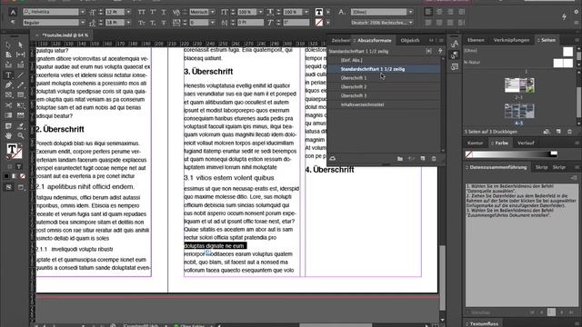 Indesign CC 2017 Inhaltverzeichnis quick and dirty bzw everlasting смотреть онлайн