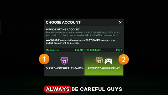 How To SWITCH ACCOUNTS in FC Mobile 24 | Play With 2 Accountsin Same Phone 📱| FC BELIEVER смотреть онлайн