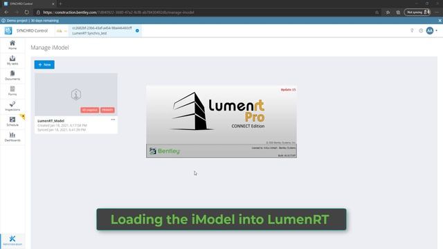 LumenRT-SYNCHRO Integration смотреть онлайн