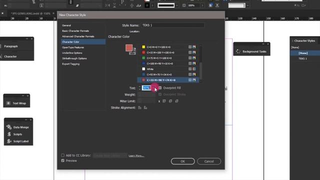 Cara membuat character style di Indesign || || Tutorial indesign untuk pemula part 6 смотреть онлайн