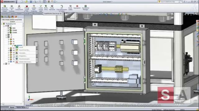 First Look at SOLIDWORKS Electrical 3D смотреть онлайн