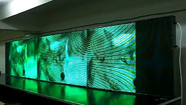 Электронное светодиодное табло зелёного цвета с фото. Фабрика Диодов смотреть онлайн