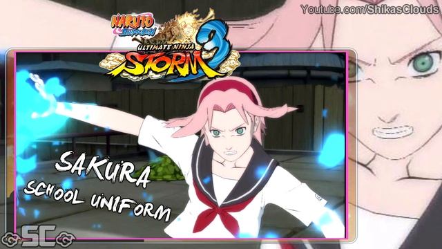NARUTO STORM 3 | - SAKURA'S SCHOOL UNIFORM DLC - CUTE!「EU Exclusive」【HD】 смотреть онлайн