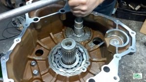 Сборка кпп Scania  GRS 905.