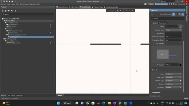 CREATING A COMPONENT SYMBOL ON ALTIUM - DESIGNER смотреть онлайн