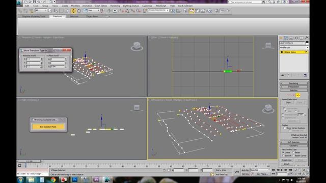 3DS Max - How to Create a Terrain - Importing DWG files смотреть онлайн